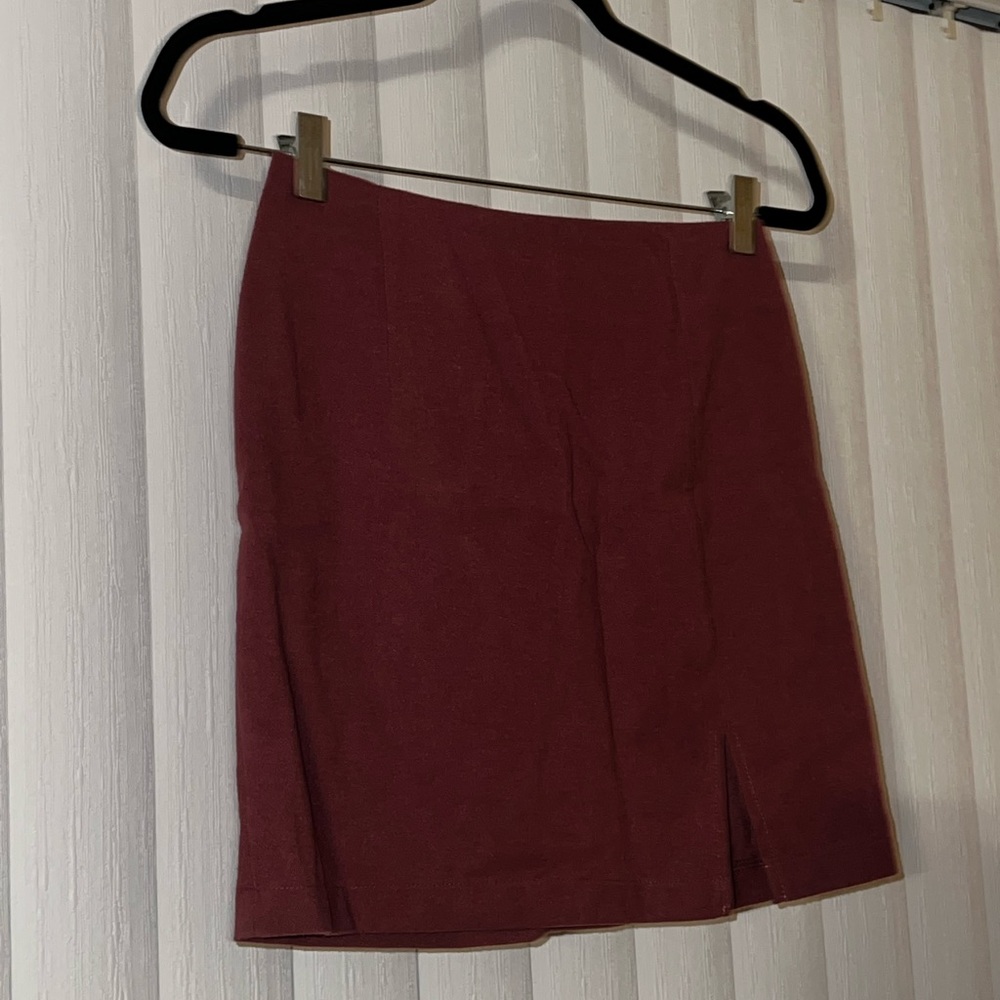 Mauve skirt
